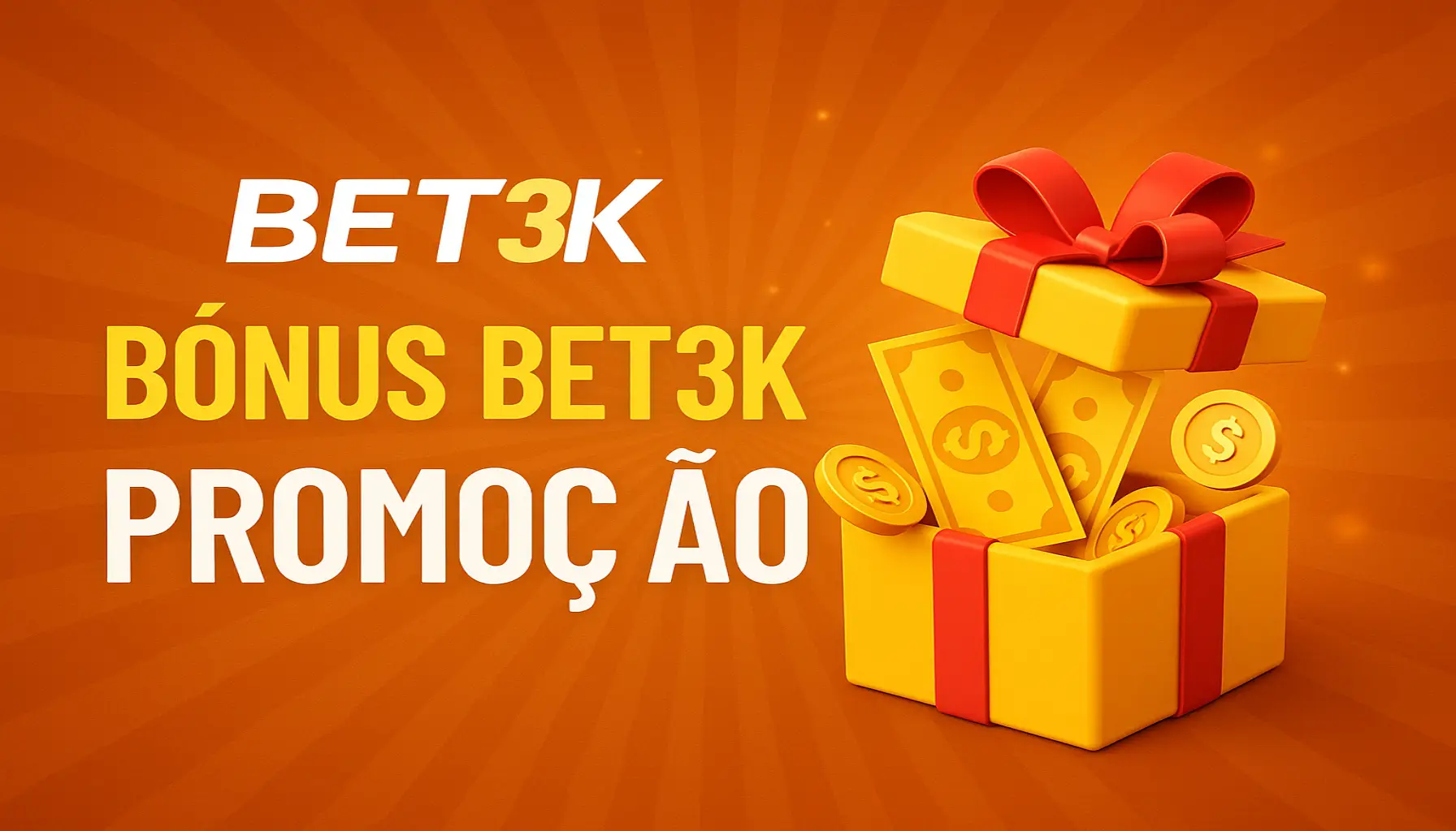 O bônus promocional BET3K é uma ótima maneira de começar sua aventura